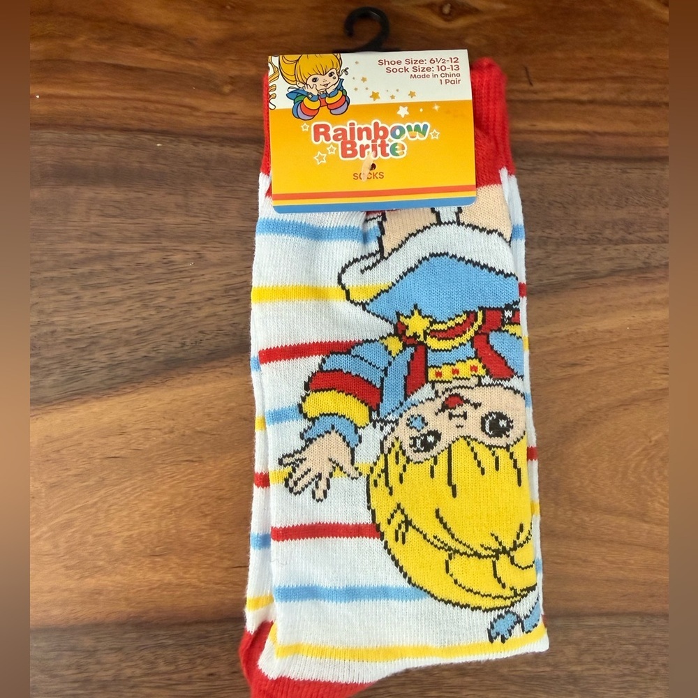 Rainbow Brite 
Socks  NWT